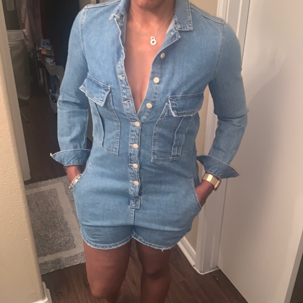 Comfortable Jean romper